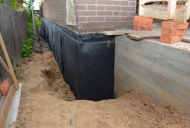 Expert waterproofing evaluation at a Brighton, IL property